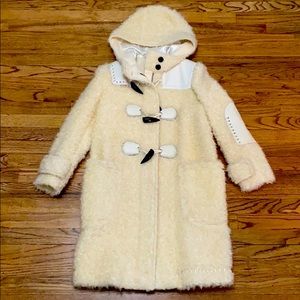 NWOT Coach Sherling Coat